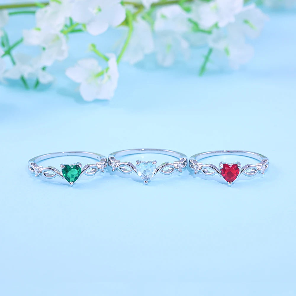 Heart Stone Ring